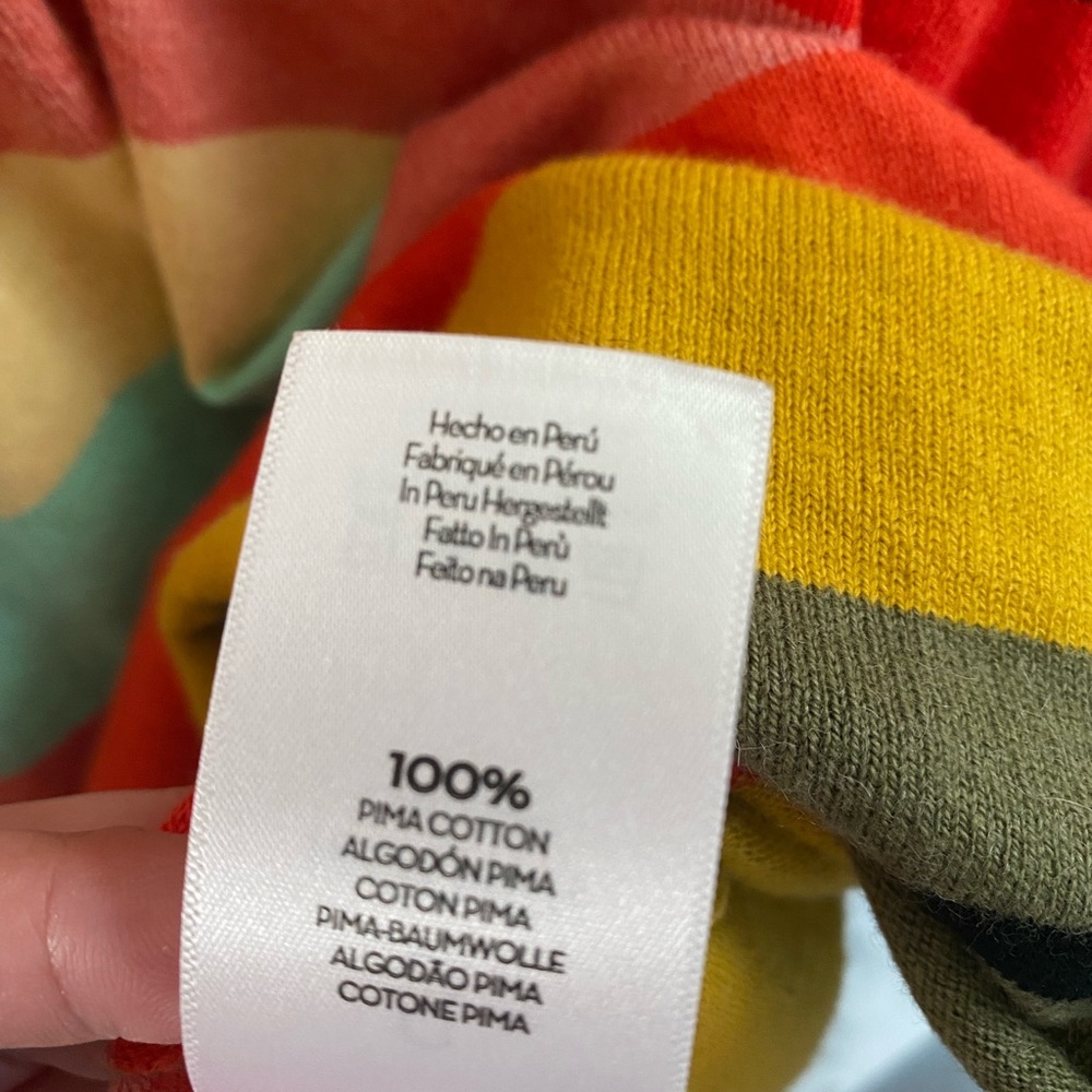MOTHER Multicolor Striped Button Down Shirt - Picture 3 of 3